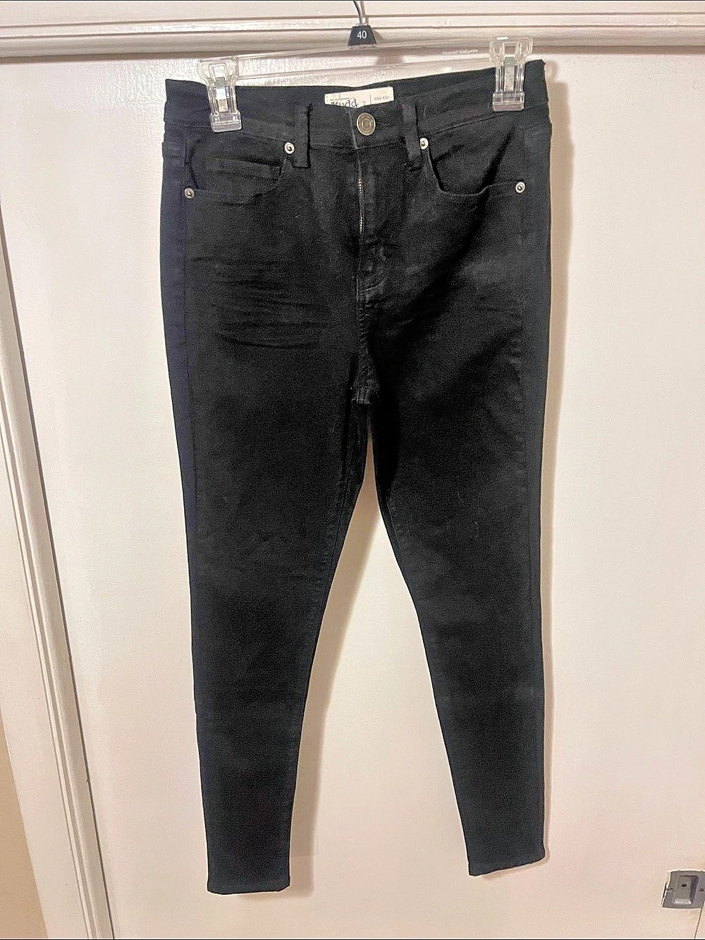 Mudd High-Rise Jean Legging Black Jeggings size 7
